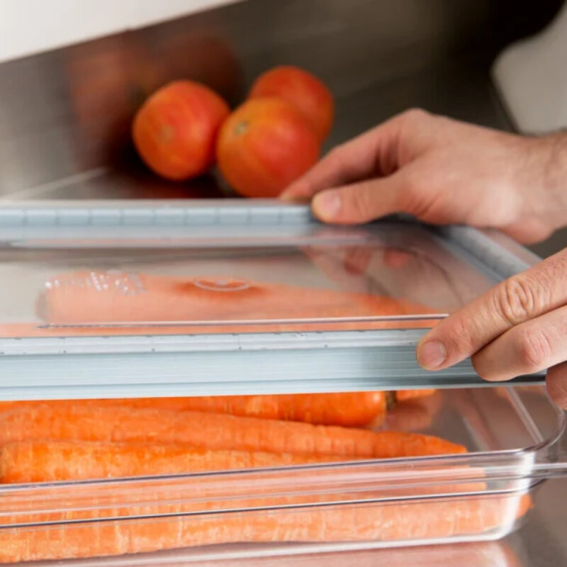 Cambro Polikarbon Contalı Küvet Kapağı Şeffaf 265*325 mm 20CWGL135 - 2