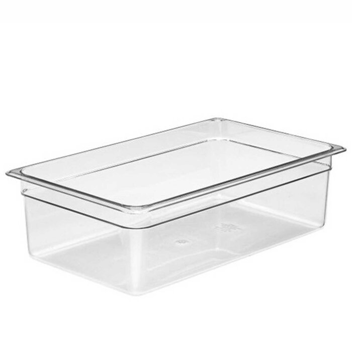 Cambro Camwear Polikarbon Küvet Şeffaf Gn1/1 19.5 lt. 16CW135 - 1