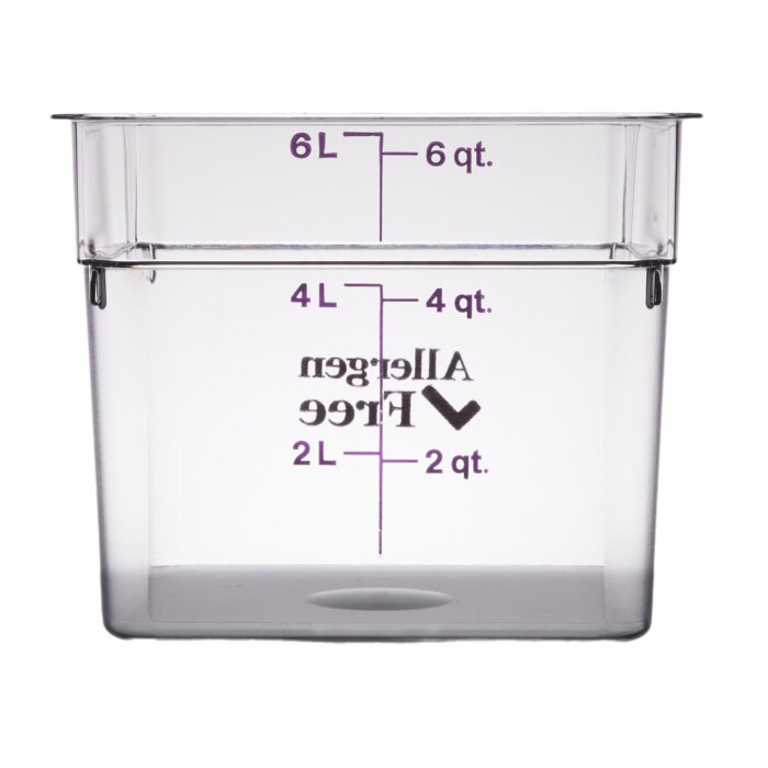 Cambro Camwear Polikarbon Küvet Şeffaf Gn1/1 25.6 lt. 18CW135 - 1