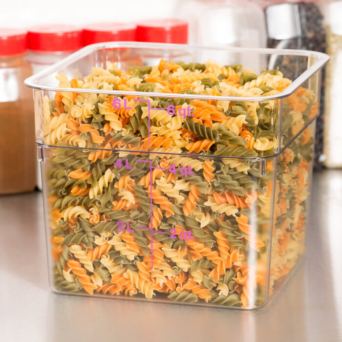 Cambro Camwear Polikarbon Küvet Şeffaf Gn1/1 25.6 lt. 18CW135 - 3