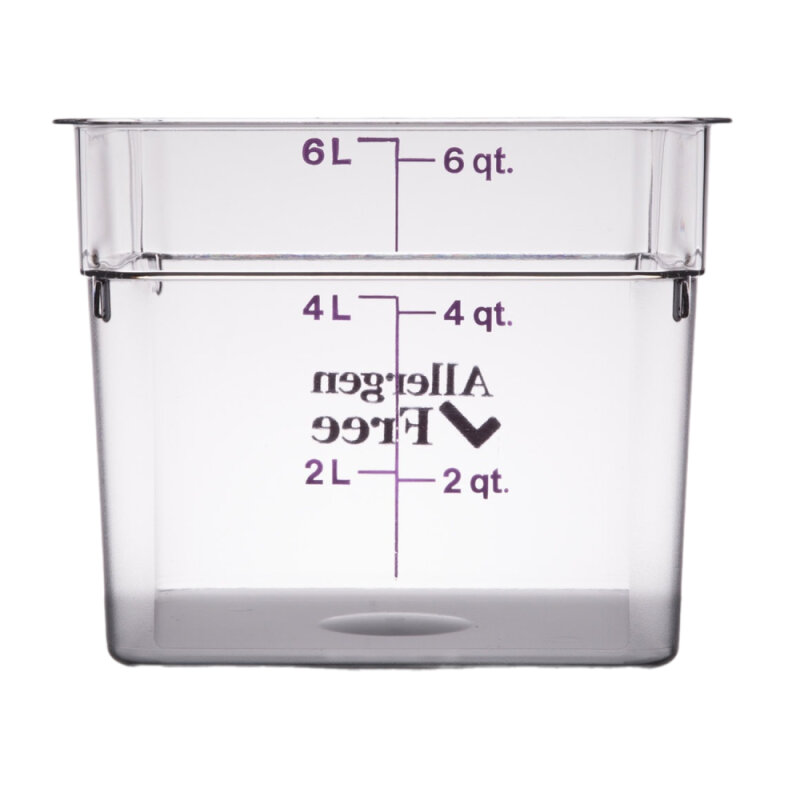 Cambro Camwear Polikarbon Küvet Şeffaf Gn1/1 25.6 lt. 18CW135 - 1