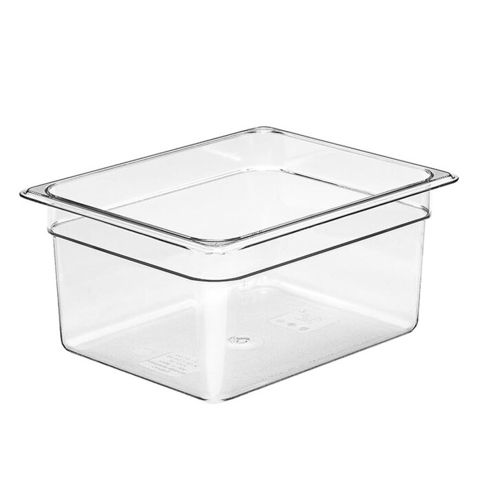 Cambro Polikarbon Küvet Şeffaf 150 mm Gn 1/2 26CW135 - 1