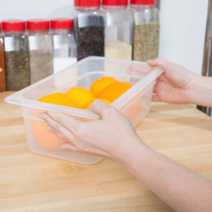 Cambro Polikarbon Küvet Yarı Saydam 3.6 lt. Gn 1/3 34PP190 - 2