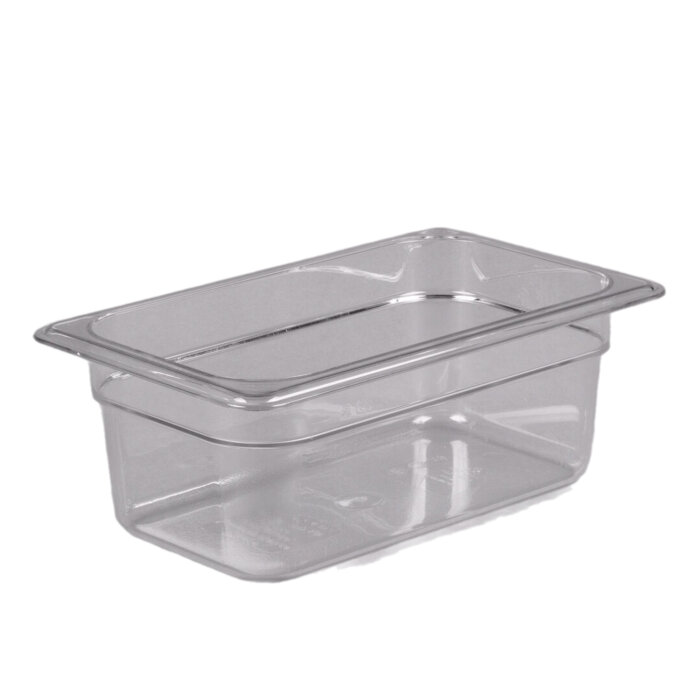 Cambro Camwear Polikarbon Dört Bölmeli Küvet Şeffaf Gn1/4 2.5 lt. 44CW135 - 1