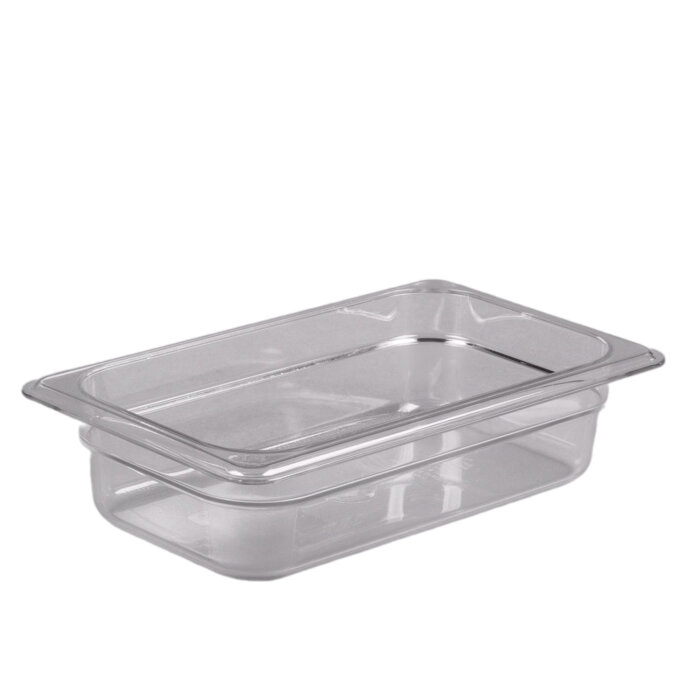 Cambro Camwear Polikarbon Dört Bölmeli Küvet Şeffaf Gn1/4 1.7 lt. 42CW135 - 1