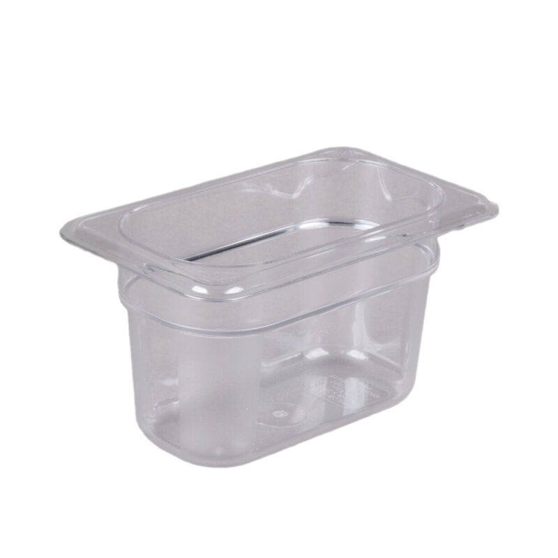 Cambro Polikarbon 1/9 Gn Küvet Şeffaf 0.85 lt. 94CW135 - 1