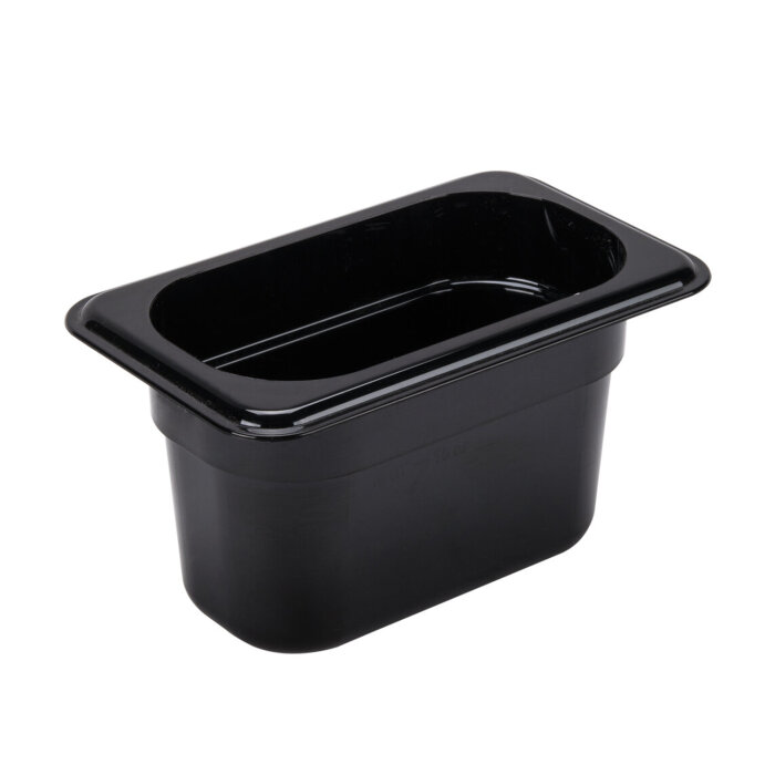 Cambro Polikarbon Küvet Siyah 100 mm Gn 1/9 94CW110 - 1