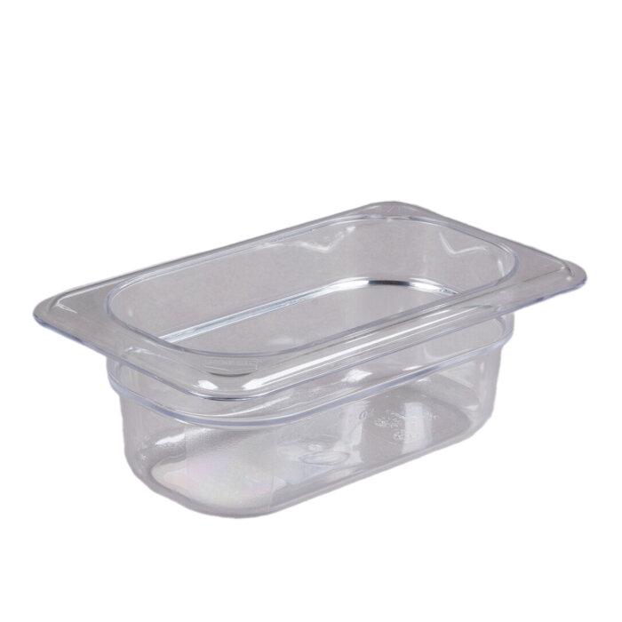 Cambro Polikarbon GN1/9 Küvet Şeffaf 0.57 lt. 92CW135 - 1