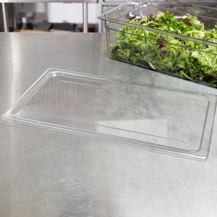 Cambro Camwear Polycarbon Gn Küvet Kpk Düz Gn 1/1 Şeffaf 10CWC - 2