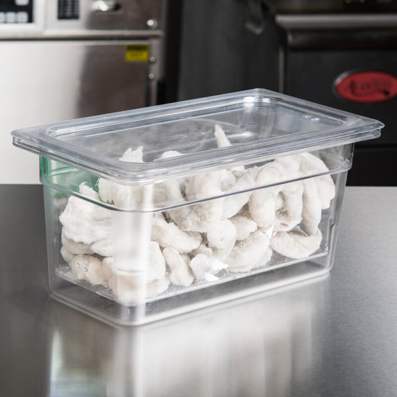 Cambro Polikarbon Düz Küvet Kapağı Şeffaf 176*325 mm 30CWC135 - 2