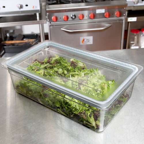 Cambro Polikarbon Contalı Küvet Kapağı Şefaf Gn 1/1 10CWGL135 - 3