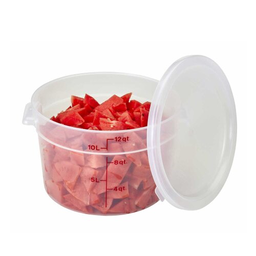 Cambro Daire Ölçekli Saklama Kabı Yarı Saydam 11.4 lt. RFS12PP190 - CAMBRO