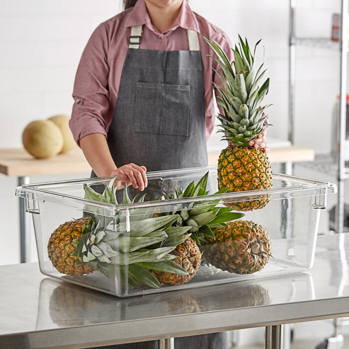 Cambro Polikarbon Gıda Saklama Kabı Şeffaf 461*661*150 mm 18269CW135 - 2