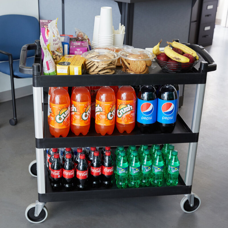 Cambro 3 Katlı Servis Arabası 1015*540*950 mm BC340KD480 - 3