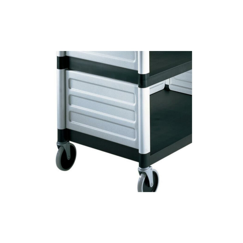 Cambro Tek Raflı Servis Arabası Panel Seti Gri 803*450*298 mm BC340KDP480 - 1