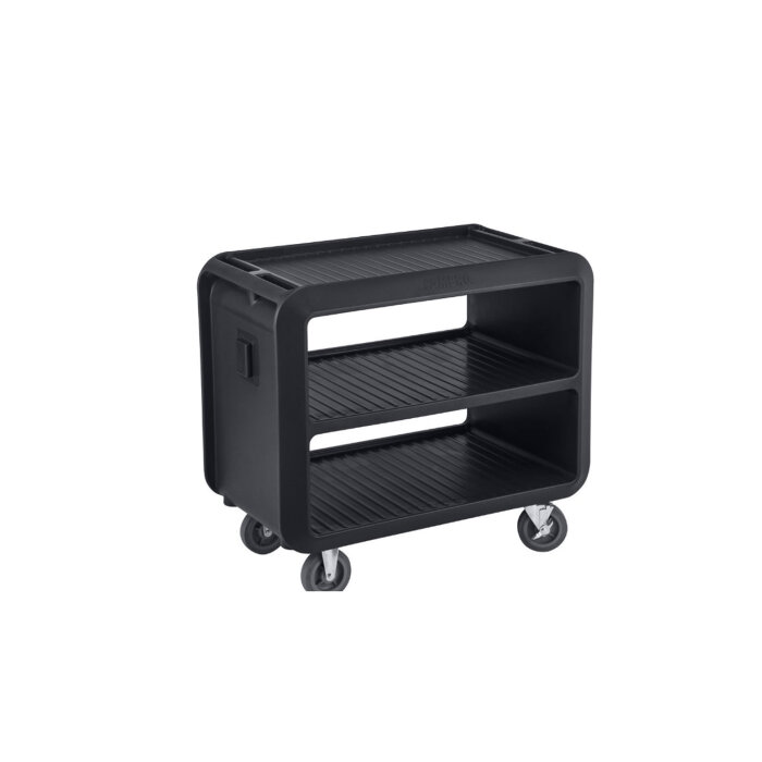 Cambro Standart Servis Arabası Tekerlekleri: 2 sabit, 2 dönen frenli tekerlek 1054*603*943 mm SC337110 - 2