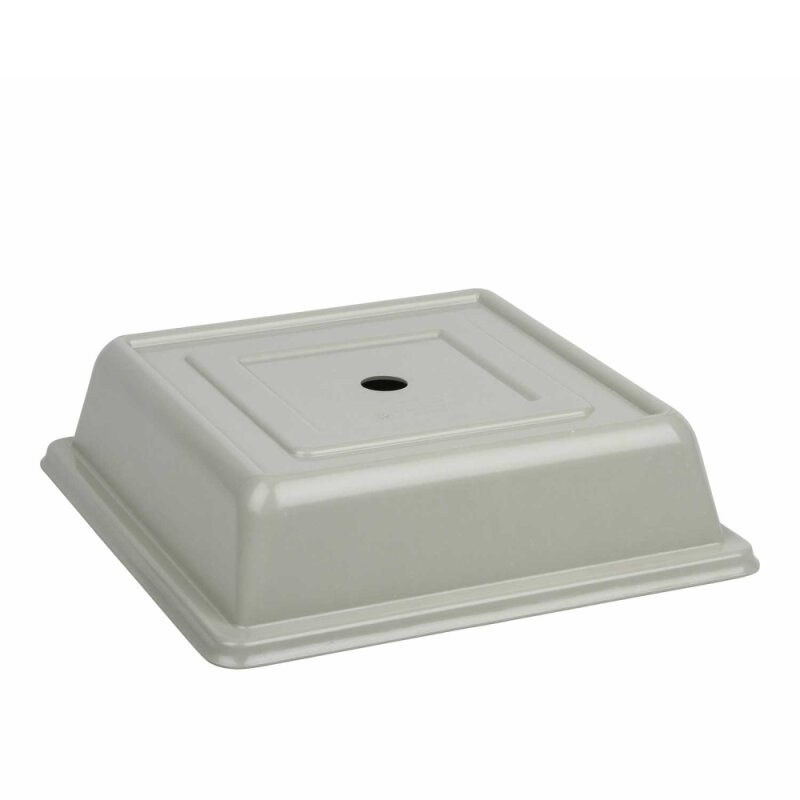 Cambro Versa Kare Tabak Kapağı Gri 254 mm 978SFVS191 - 1