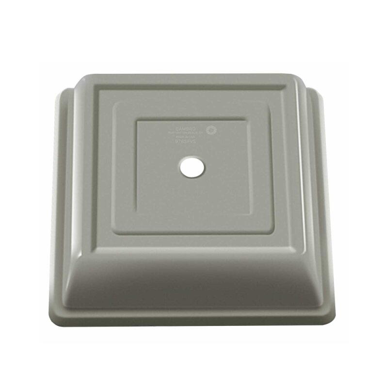 Cambro Versa Kare Tabak Kapağı Gri 254 mm 978SFVS191 - 2