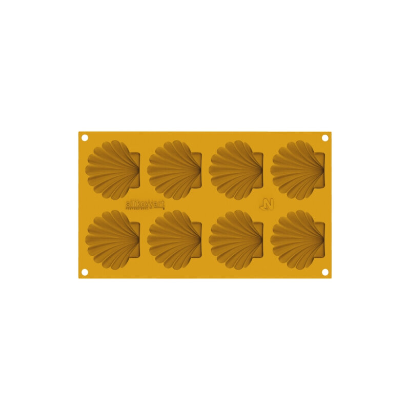 Silikomart Canestrello 15 Silikon Kalıp N.8 72X65 H 9 mm 36.399.36.0065 - 2