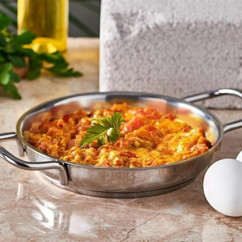 Altınbaşak Çelik Yumurta Sahanı 20 cm - 3