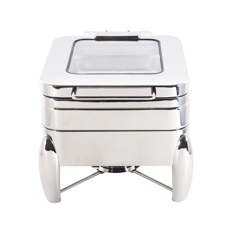 Aryıldız Chafing Dish Gn 1/2 Üst Hazne Cam Kapaklı - 1