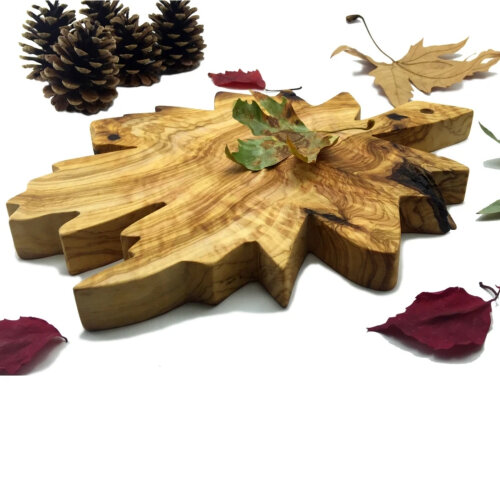 Zeytiniz Çınar Sunum Tahtası30 x 22 cm - ZEYTİNİZ