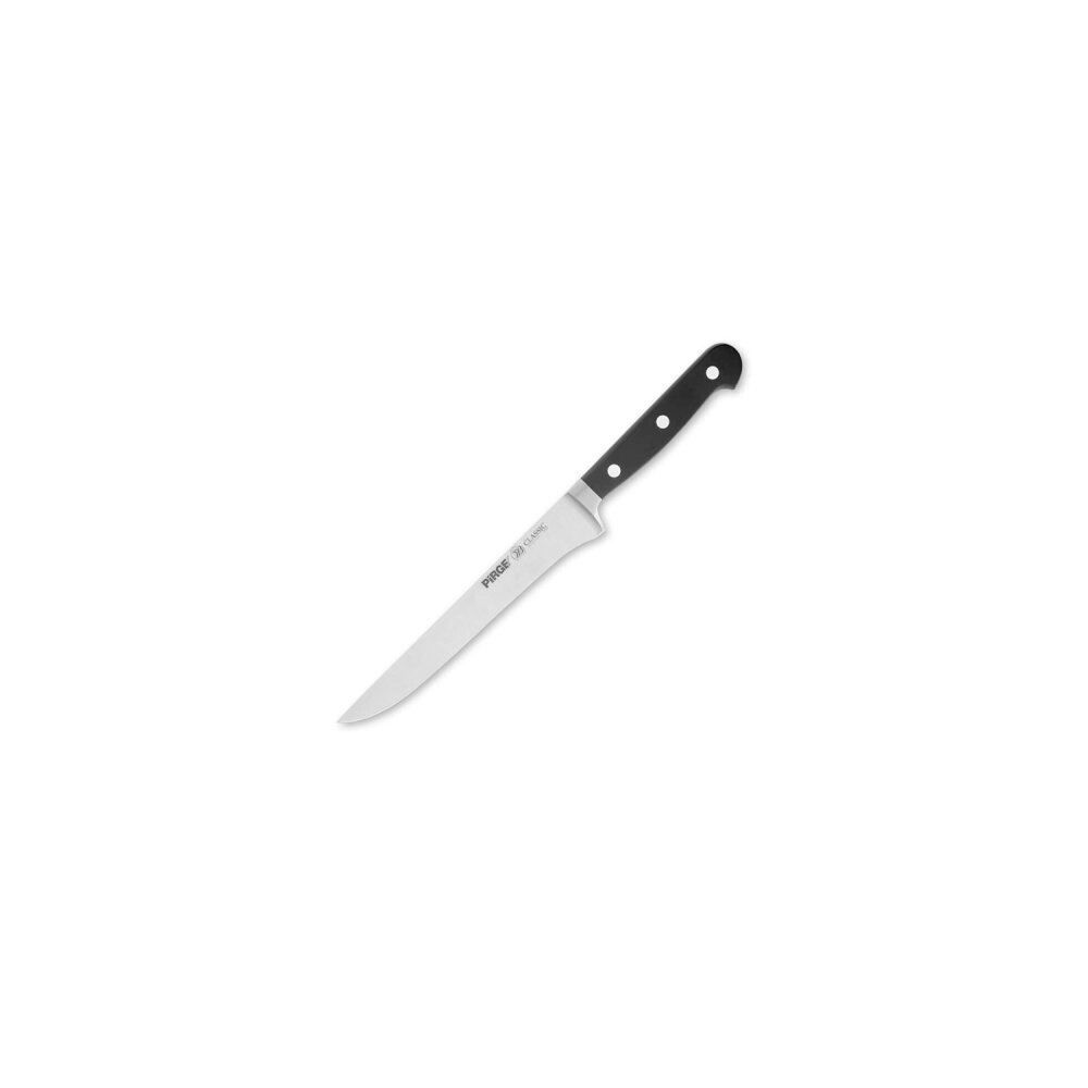 Pirge Classic Fileto Bıçağı 16 Cm Siyah