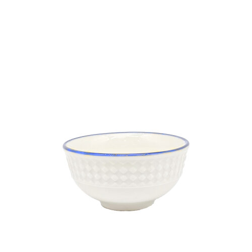 Tulu Porselen Damla 10 cm.Kase 33 Mavi File DM10KSF33 - TULU PORSELEN