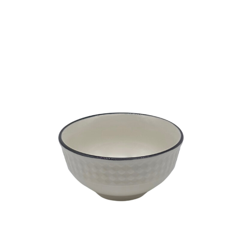 Tulu Porselen Damla Kase 10cm- 64 Transparan Siyah File DM10KSF64 - 1