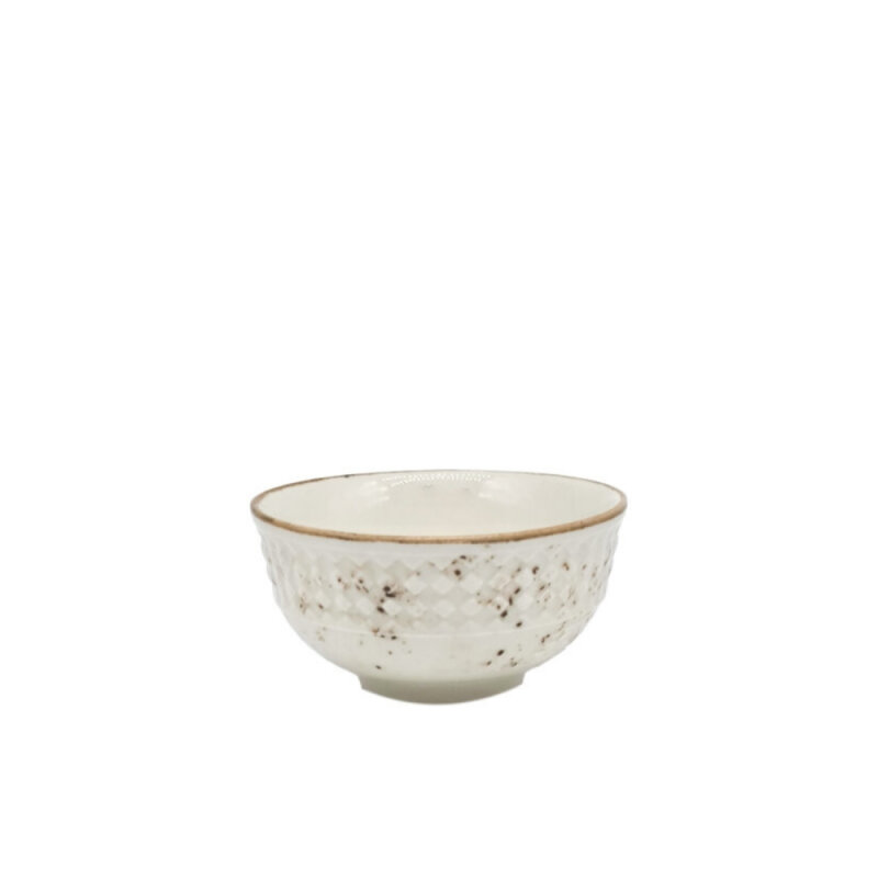 Zest Porcelain Damla Kase 10Cm-Paris Krem - 1