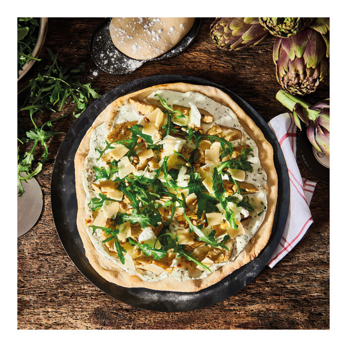 De Buyer Blue Paslanmaz Yuvarlak Pizza Tepsisi 260 mm 5350-26 - 4