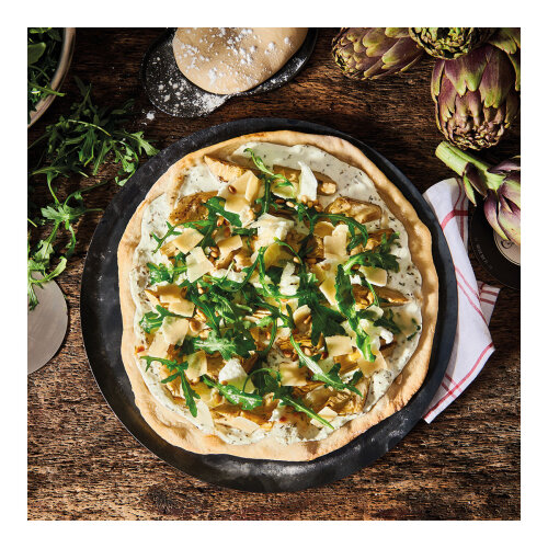 De Buyer Blue Paslanmaz Yuvarlak Pizza Tepsisi 280 mm 5350-28 - 3