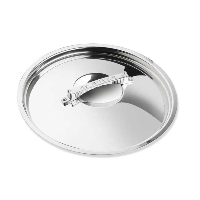 De Buyer Mount Bleu 14 cm Çelik Kapak 3754-14 - 1
