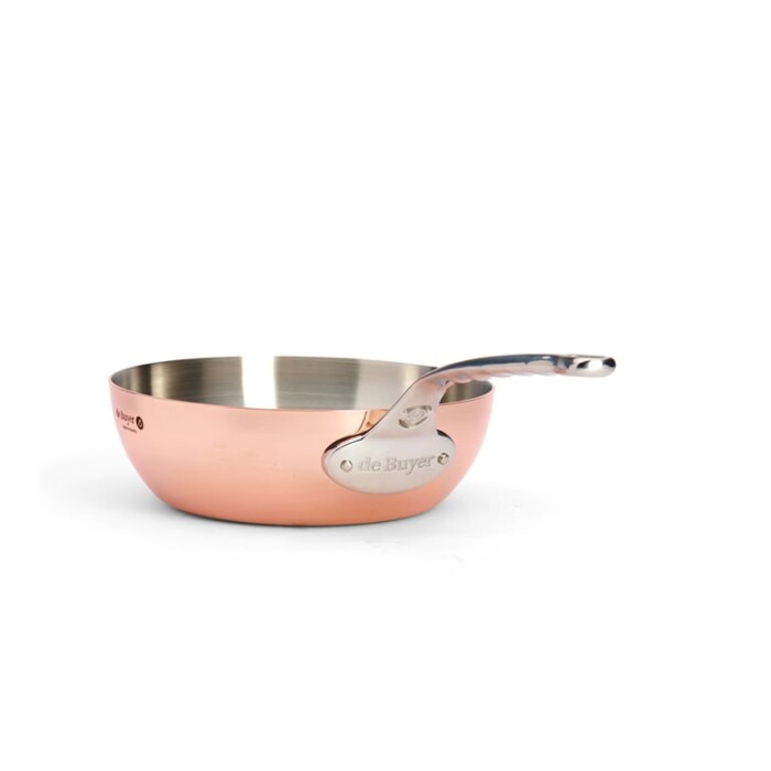 De Buyer Prima Matera Bakır Kaplama Tava 24 cm 6236-24 - 6