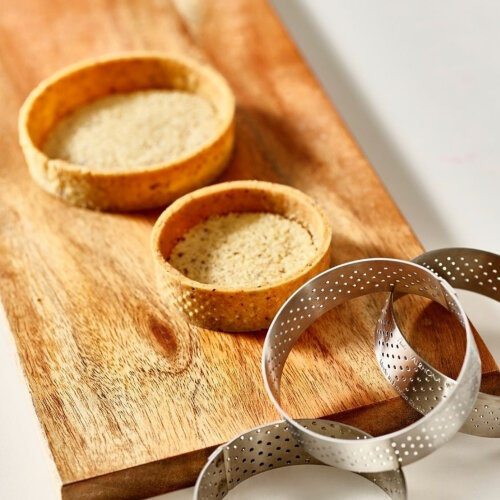 De Buyer Çelik Delikli Tart Kalıbı 28,5 cm 3099-10 - 3