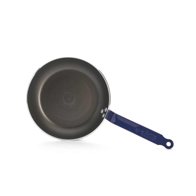 De Buyer Choc Mavi Saplı Yapışmaz Kaplama Aluminyum Tava 24 CM 8040-24 - 4