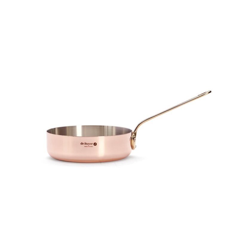 De Buyer Bakır Tek Saplı Sote Tava 200 x 60 mm 6448-20 - 3