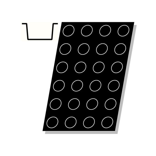 Demarle 24 Lü Silindir Kalıp - 3