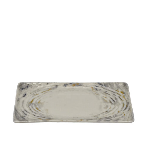 Zest Porcelain Dikdörtgen Kayık 31X12Cm-Lena - ZEST PORCELAIN