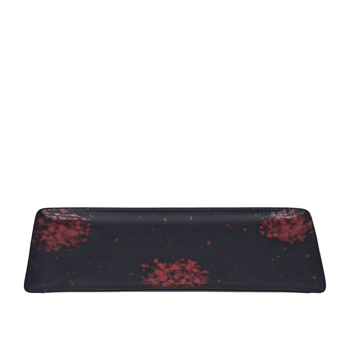 Tulu Porselen Dikdörtgen Kayık 31X12cm - Oxi 36 Kırmızı DD31X12DKYOX36 - 1