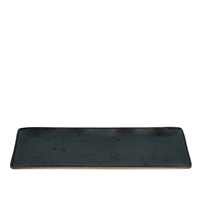 Tulu Porselen Dikdörtgen Kayık 31X12cm - Reactıve 96 Mavi DD31X12DKYR96 - 1