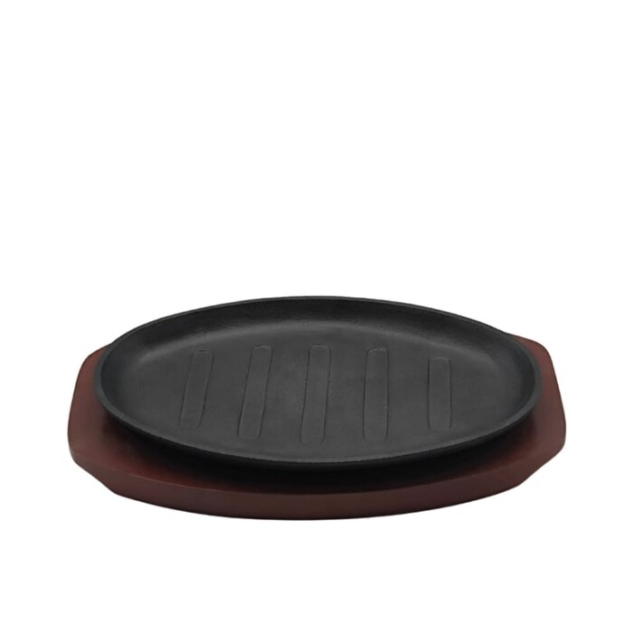 Döküm Oval Fajita Set 27X18 Cm - 1