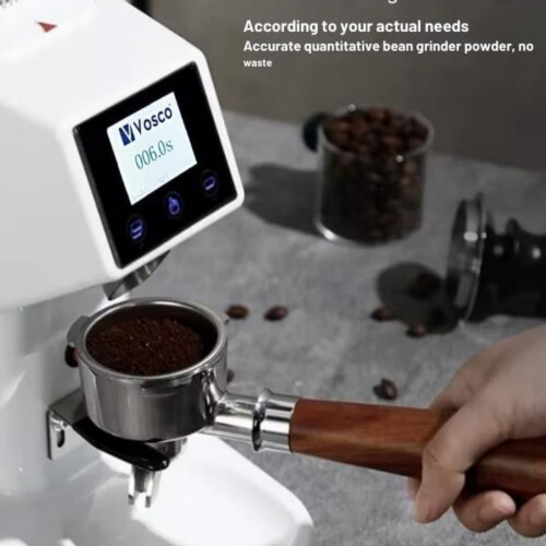 Dozaj Ayarlı Otomatik Kahve Değirmeni Touch Beyaz - 3