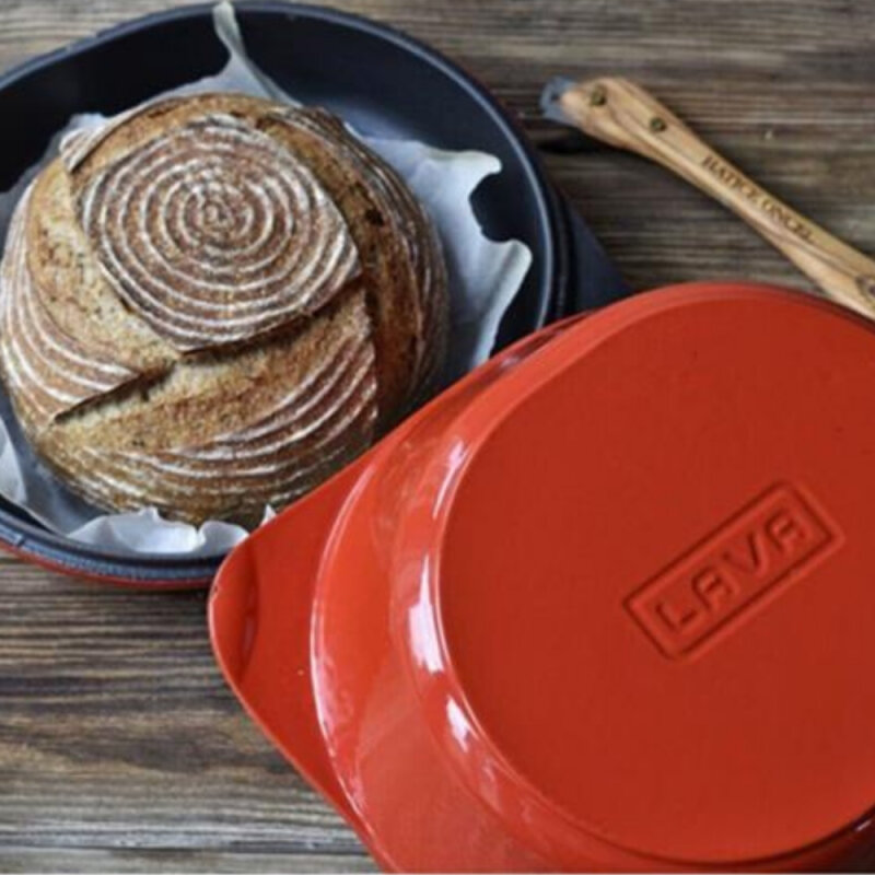 Lava Ekmek Kabı 24X27 Cm Kırmızı - 3