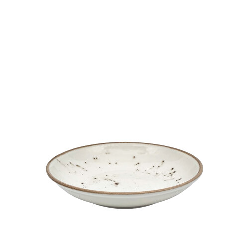 Zest Porcelain Elegance Çukur Tabak 20 Cm -Paris Krem - ZEST PORCELAIN