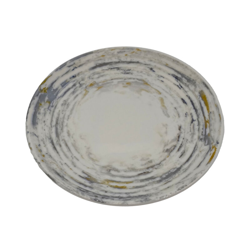 Zest Porcelain Elegance Düz Tabak 27 Cm-Lena - 1