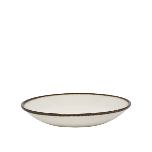 Tulu Porselen Elegance Çukur Tabak 20 cm - Chocolate ELG20CKCT47 - TULU PORSELEN