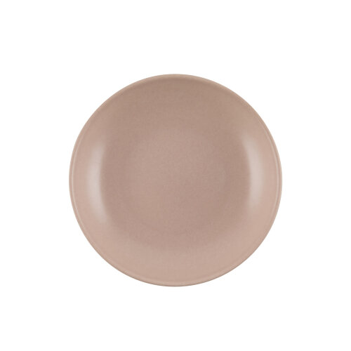 Zest Porcelain Elegance Çukur Tabak 23Cm -Velour Pudra - ZEST PORCELAIN