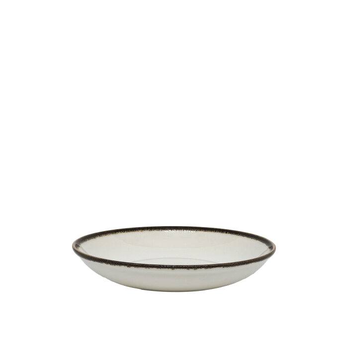 Tulu Porselen Elegance Çukur Tabak 25 cm Chocolate ELG25CKCT47 - 1