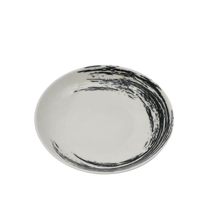 Zest Porcelain Elegance Çukur Tabak 25 cm Seine - 1